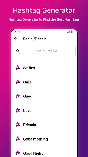 Hashtag Generator: Hashtag AI Screenshot 1