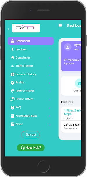 MY BYTEL Screenshot 1