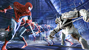 Spider man Rope Hero Fighting Screenshot 1