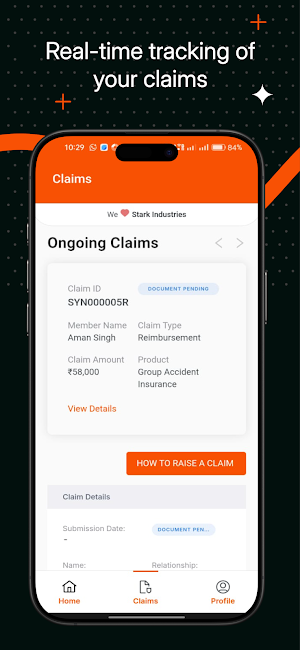 Synergy Insurance Screenshot 2