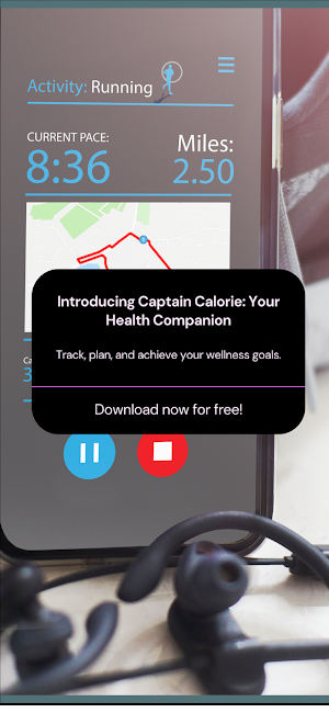 Captain Calorie: Food Scanner Screenshot 0