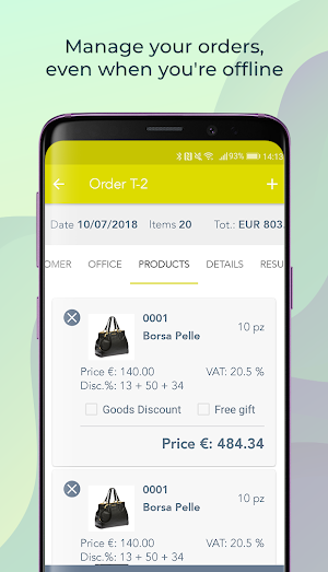 Order Sender Screenshot 1