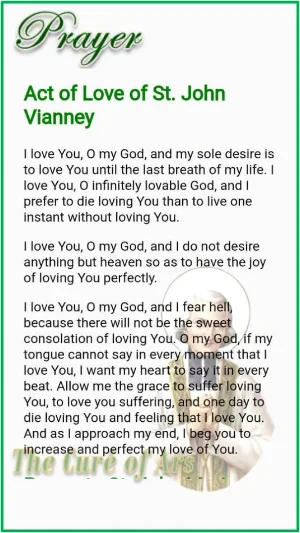 Saint John Marie Vianney Devotion Screenshot 3