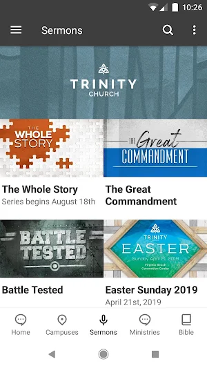 The Trinity Church App Screenshot 1