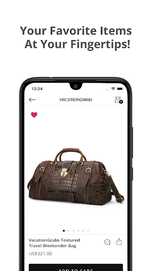 VacationGrabs Bags & Apparel Screenshot 2