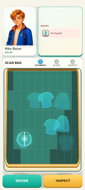Airport Patrol: Scan & Match Screenshot 1