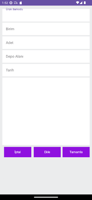 Depolasa Depo Uygulaması Screenshot 1