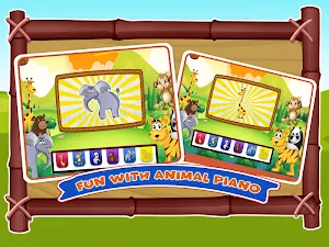 Zoo Animals Sounds Games - Coloring Jigsaw Puzzle Screenshot 3