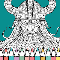 Viking Coloring Book