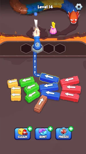Dragon Breaker: Color Sort Jam Screenshot 3