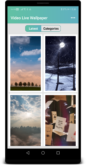 Video Live Wallpapers HD - VidWalls Pro Screenshot 1