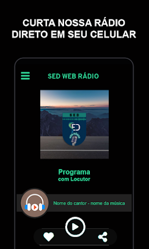 SED WEB RÁDIO Screenshot 0