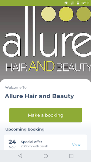 Allure Hair and Beauty Screenshot 0