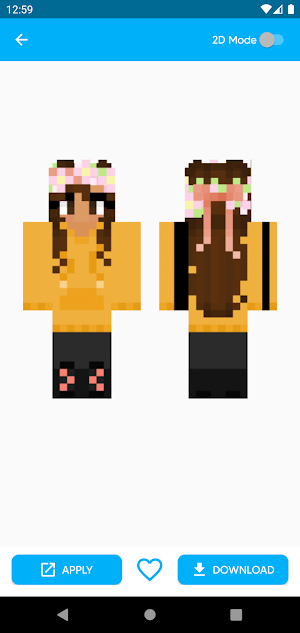 Cute Girls Skins for Minecraft PE Screenshot 2