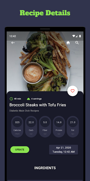 Diabetic Recipes: Best Diabetes Recipes App Free Screenshot 3