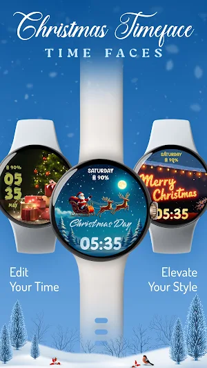 Christmas Timefaces ULTRA SGW7 Screenshot 0