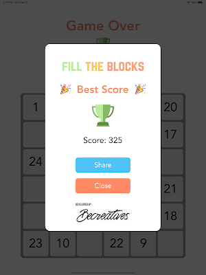 FillTheBlocks Screenshot 0