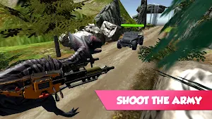 Dinosaur With Guns Game Screenshot 2
