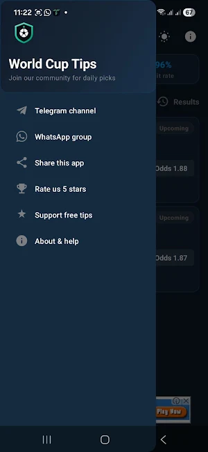 Correct Score Hub Screenshot 2