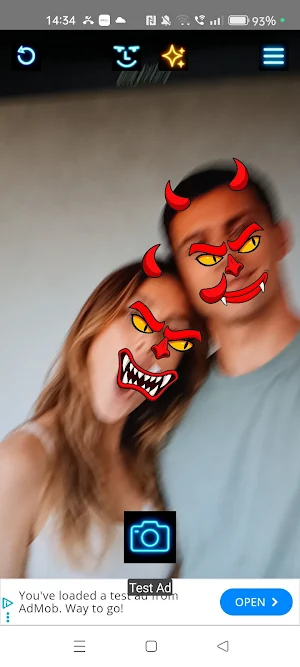 Funny Face Camera FX Screenshot 3