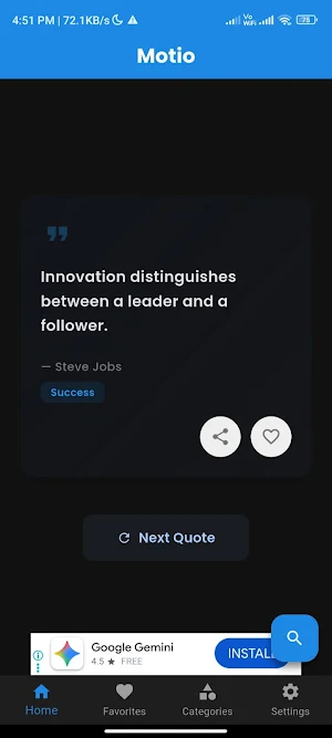 Motio Screenshot 3