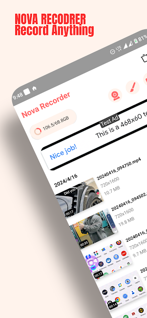 Nova Screen Recorder Screenshot 0