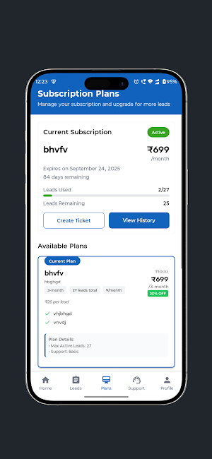 HomesXpert Vendor App Screenshot 2