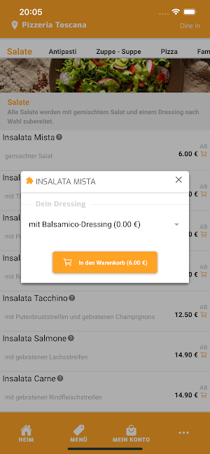 Pizzeria Toscana Dortmund Screenshot 3