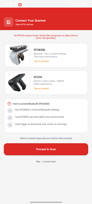 LEAP RFID Global Screenshot 1