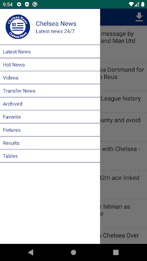 Chelsea Latest News Screenshot 2