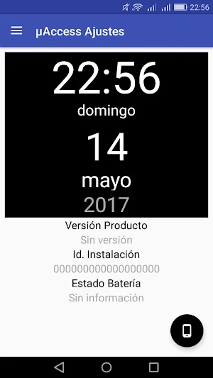 Microaccess Ajustes Screenshot 0
