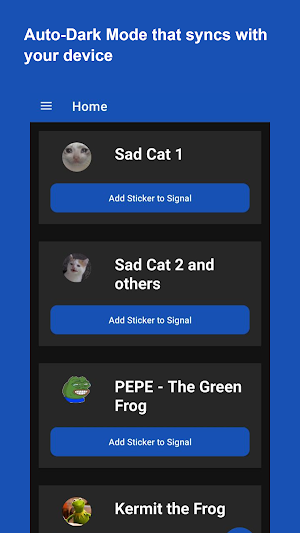 Signal Meme Stickers - Meme Packs for Signal Screenshot 3