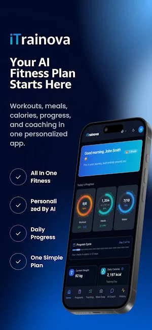 iTrainova: AI Fitness Coach Screenshot 0