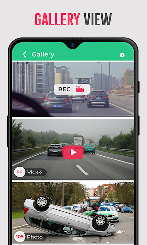 Speedometer Dash Cam: Speed Limit & Car Video App Screenshot 2