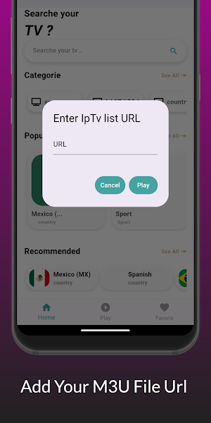 iptv m3u list Screenshot 0