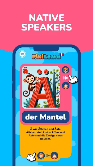 PixiLearn: Fun German Learning Screenshot 2
