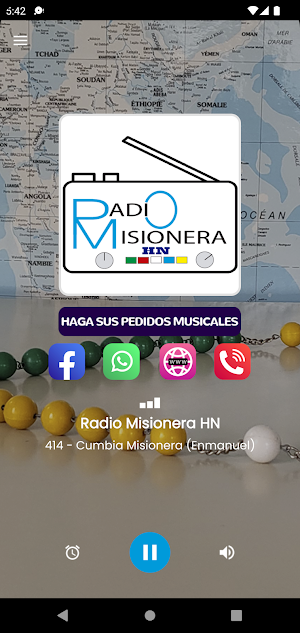 Radio Misionera HN Screenshot 1