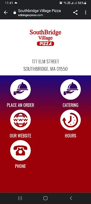 Southbridge Village Pizza Screenshot 0