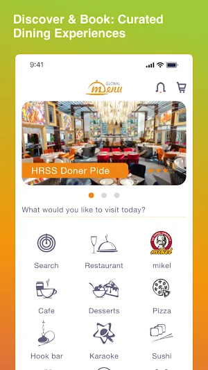 Global Menu Screenshot 1