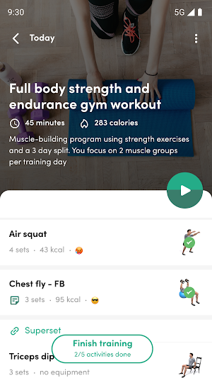 Vitek Fitness Screenshot 2