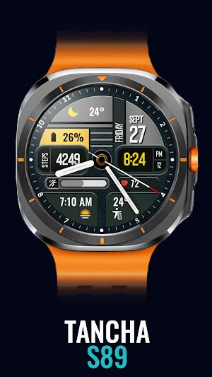 Tancha S89 Hybrid Watch Face Screenshot 0