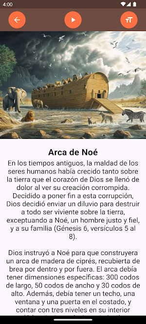 Historias de la Biblia Screenshot 3