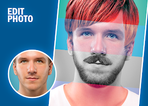 Hair Changer Men Hairstyles Photo Editor Screenshot 3