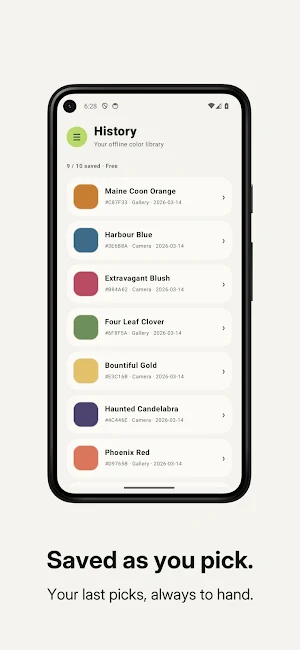 Cromia: Color Picker Camera Screenshot 3