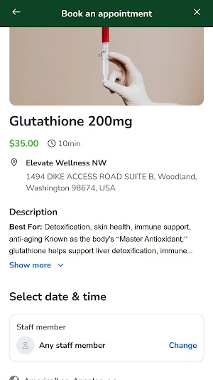Elevate Wellness NW Screenshot 2