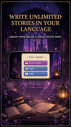 VNIMA – AI Visual Novel Maker Screenshot 0