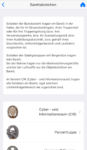 BLexi - Lexikon über die Bundeswehr Screenshot 2