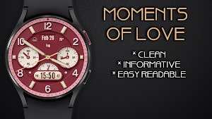 Moments Of Love Watch Face Screenshot 3