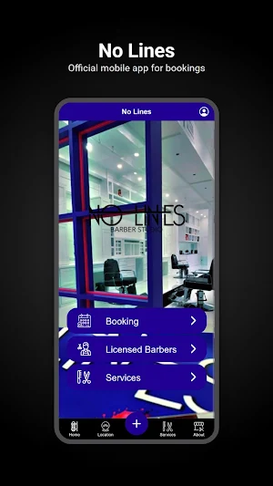 No Lines Barber Studio Screenshot 0