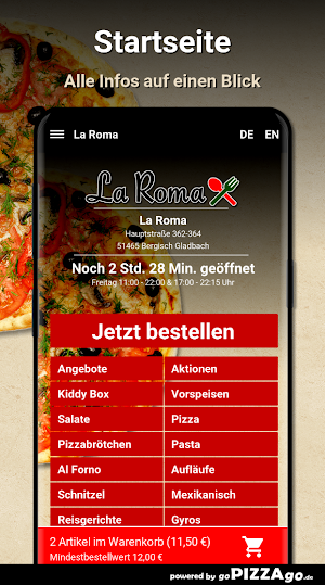 La Roma Bergisch Gladbach Screenshot 1